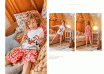 Пижама фуфайка (футболка), шорты д/мал Juno SS20BJ603 Sleepwear бел/кр р