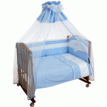 Комплект в кроватку Сонный гномик "Пушистик" 7 предметов. арт. 710